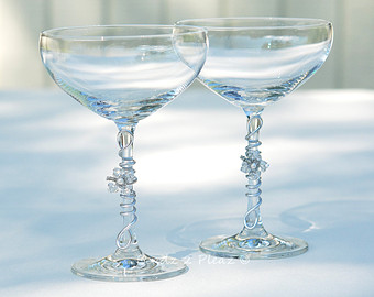 stemware Swarovski